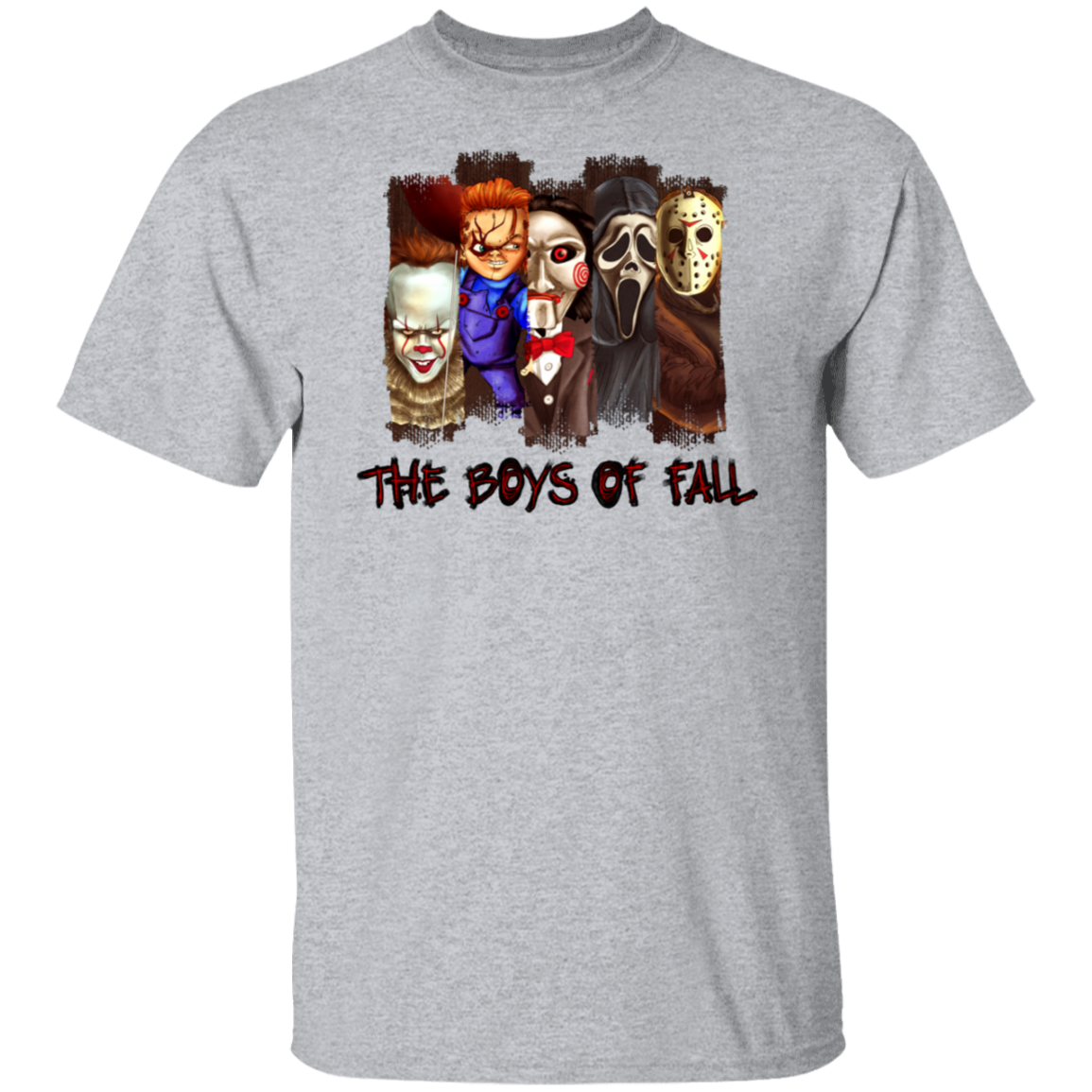 Horror_Characters_The_Boys_Of_Fail T-shirt