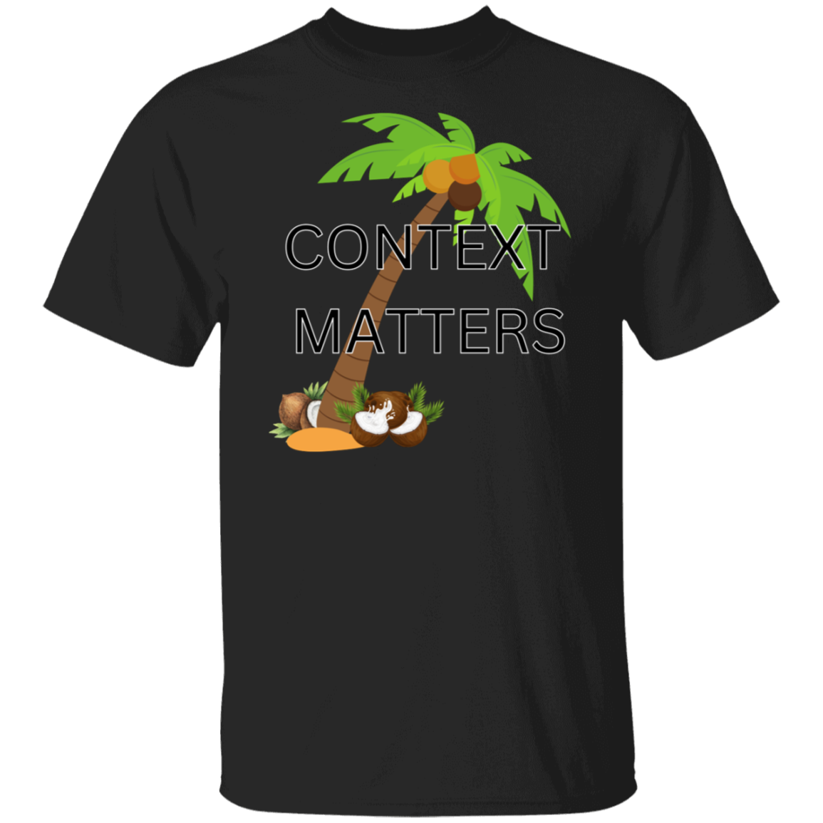 CONTEXT MATTERS Cocnut Tree T-shirt