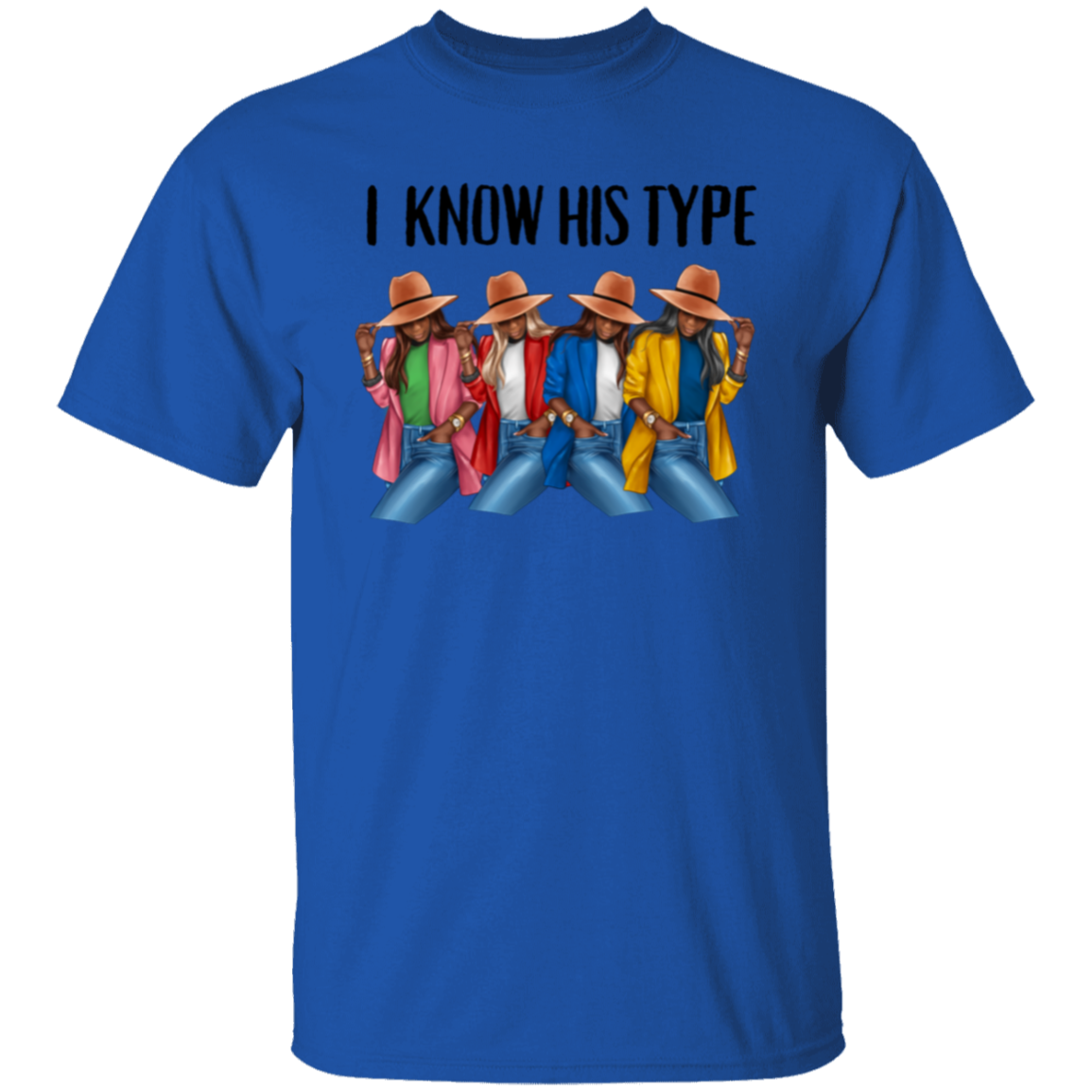 I Know His Type Divine 9 T-Shirt