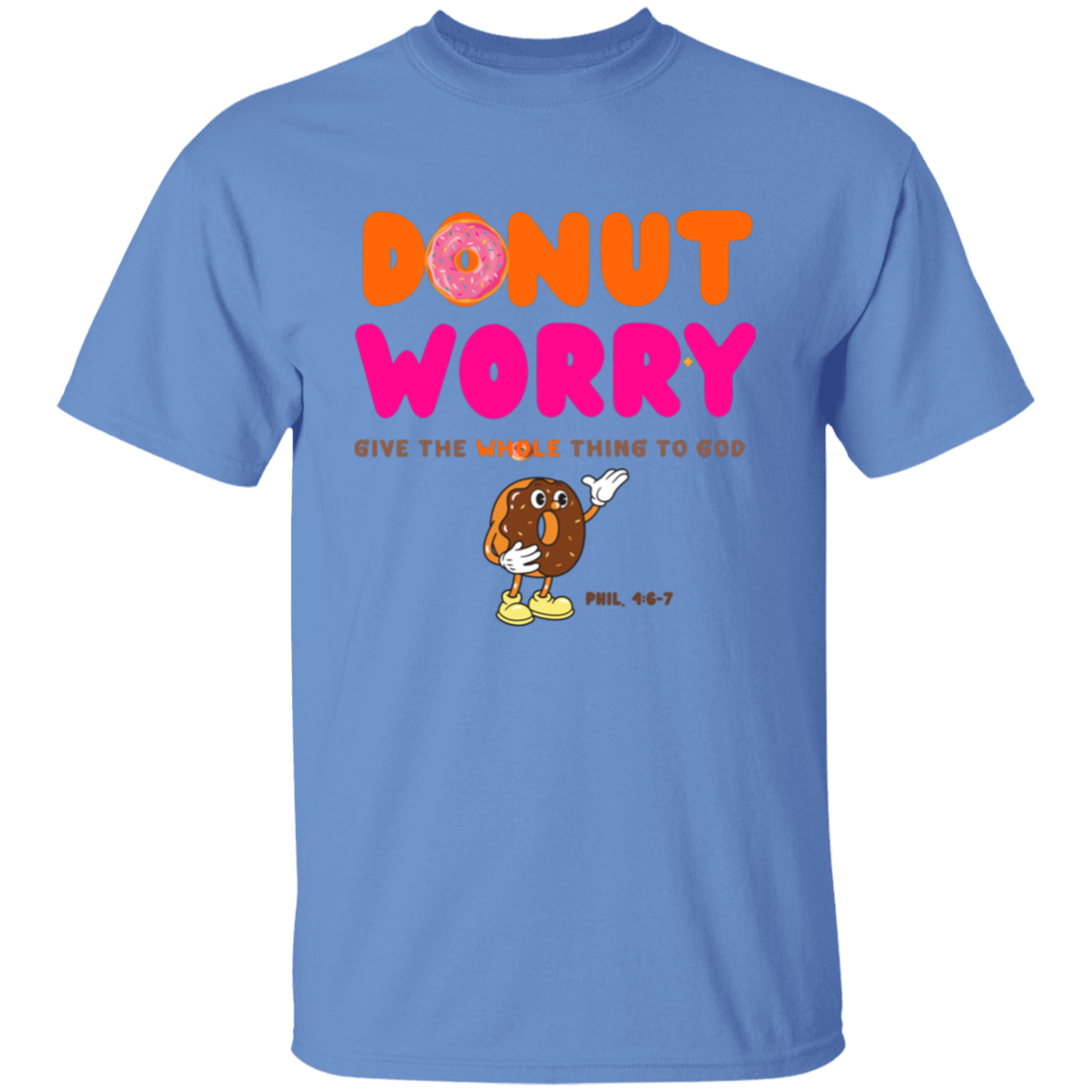 Donut Worry Short Sleeve T-shirt