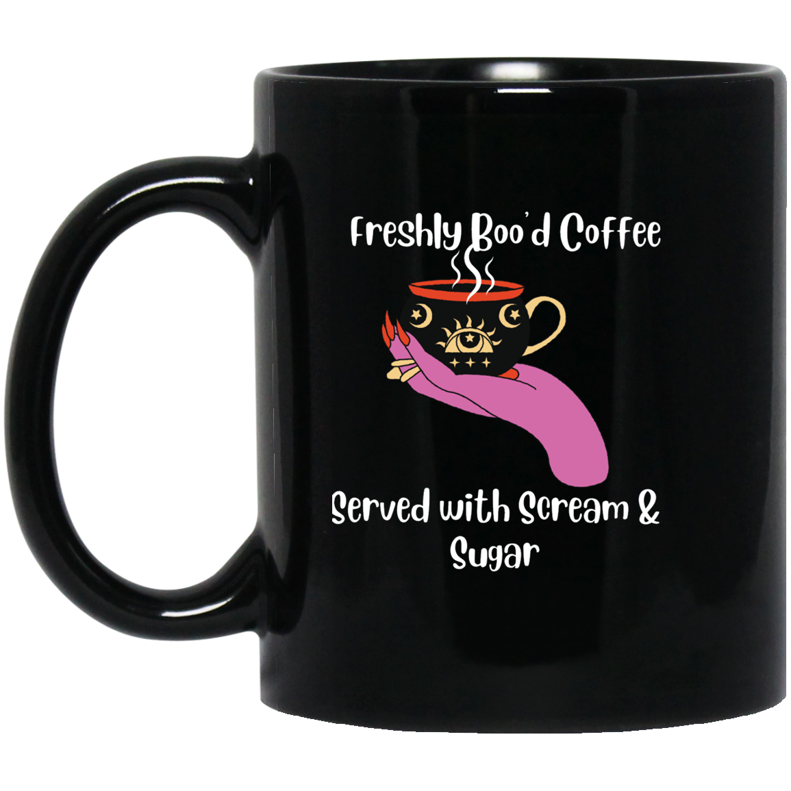 Freshly Boo'd Coffee Mug Black