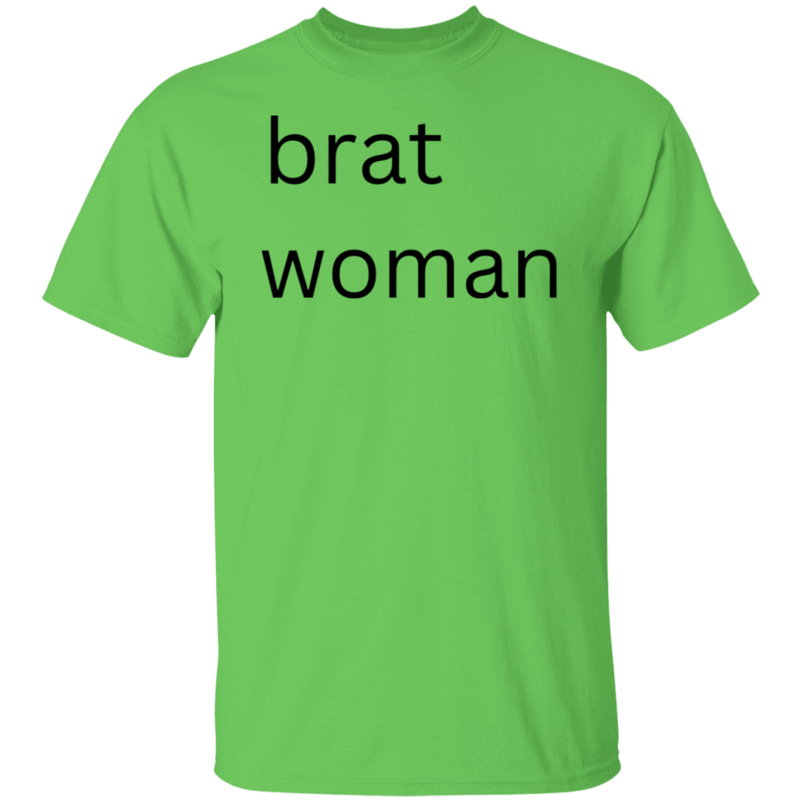Unisex brat & brat Woman Short sleeve T-Shirts