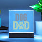 Dog Dad Acrylic Plaque with Optional LED Base