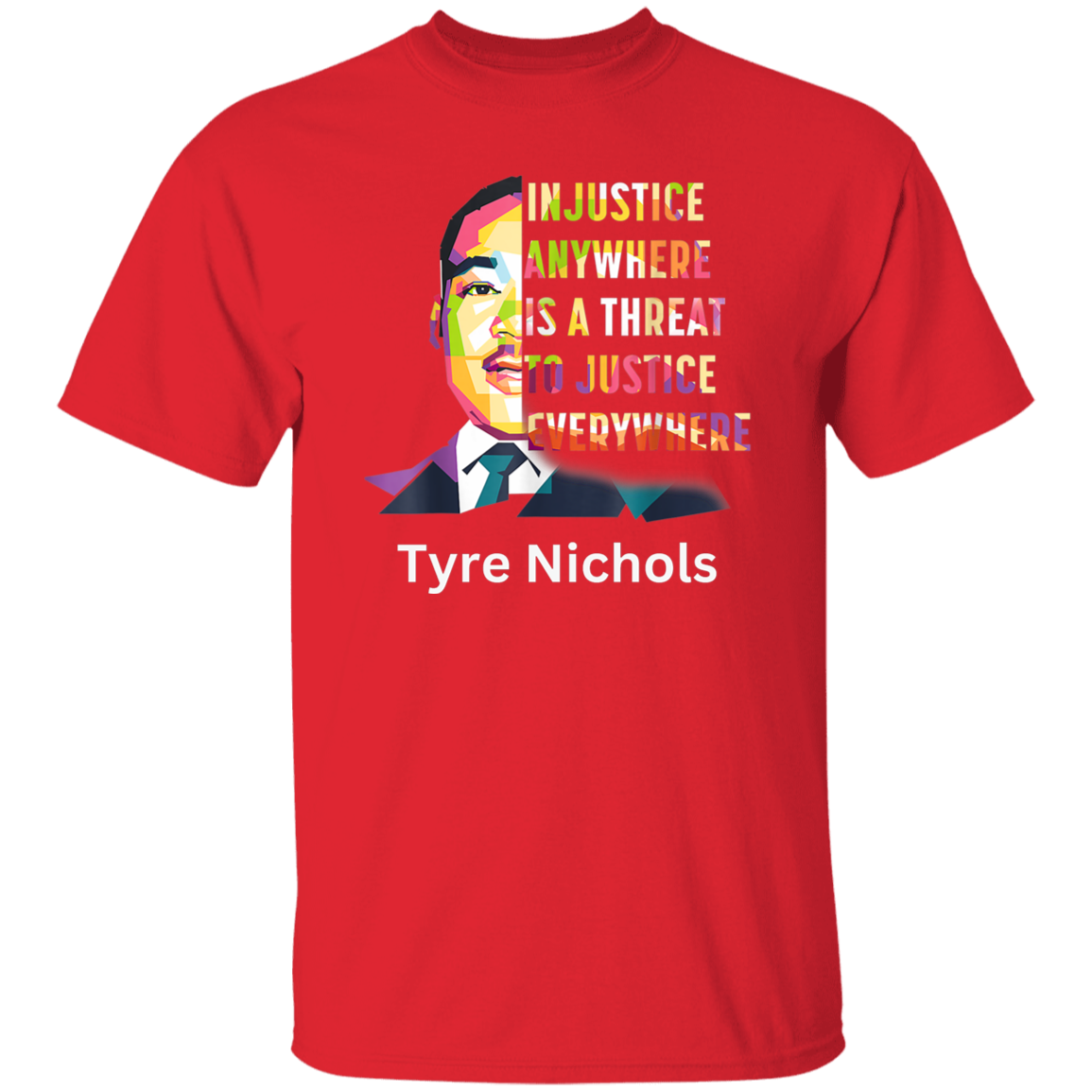 Injustice Anywhere Black History T-Shirt