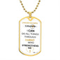 I CAN DO DOG TAG - Personalized | CANCER HAS BEEN CAN-celled|