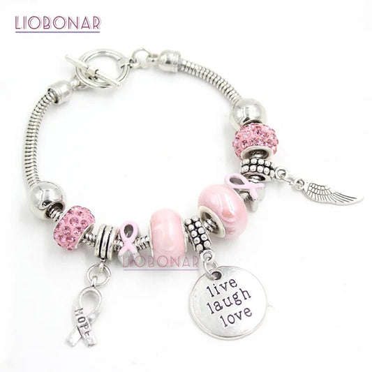 Live, Laugh, Love Charm Bracelet