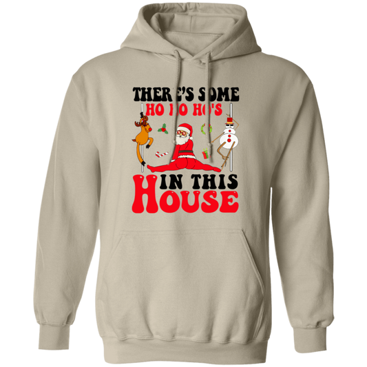 Ho Ho Black Letter Funny Christmas Sweater | Hoodie