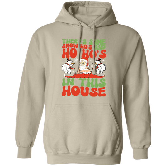 Snow Ho Green letters Funny Christmas Sweater | Hoodie