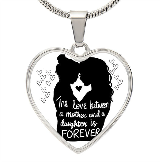 Keepsake Heart | Love Between a Mother and a Daughter| Optional Engraving