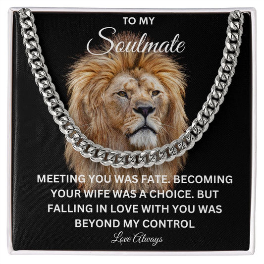 Cuban Link Chain/ Soulmate | Loving You