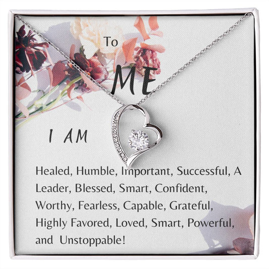 Forever Love Necklace | I AM | To Me | Personal Gift